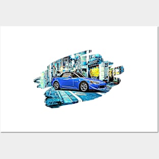 S2000 Tokyo Night Print Posters and Art